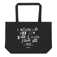 Load image into Gallery viewer, Large Dance Shoe Tote Bag