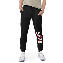 Load image into Gallery viewer, Red 5678 Unisex Fleece Sweatpants