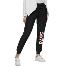 Load image into Gallery viewer, Red 5678 Unisex Fleece Sweatpants