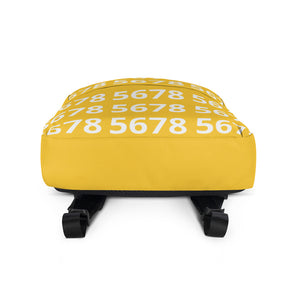 5678 Yellow Backpack