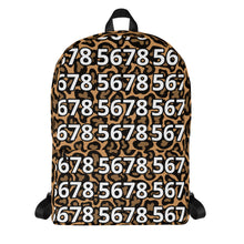 Load image into Gallery viewer, 5678 Leopard Backpack