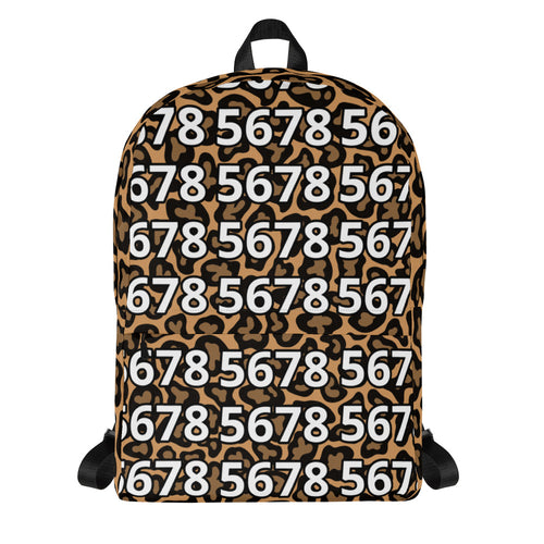 5678 Leopard Backpack
