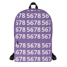 Load image into Gallery viewer, 5678 Purple Backpack