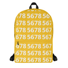 Load image into Gallery viewer, 5678 Yellow Backpack
