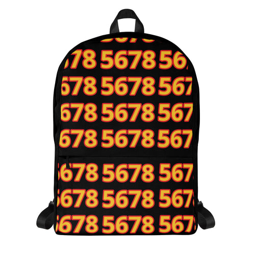 5678 Red/Gold Backpack