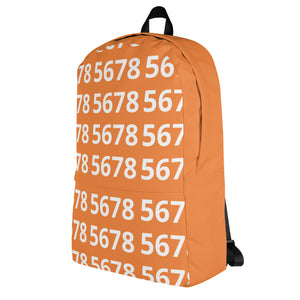 5678 Orange Backpack