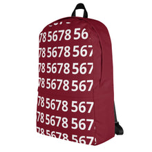 Load image into Gallery viewer, 5678 Burgundy Backpack