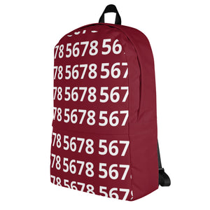 5678 Burgundy Backpack