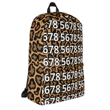 Load image into Gallery viewer, 5678 Leopard Backpack