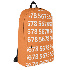 5678 Orange Backpack