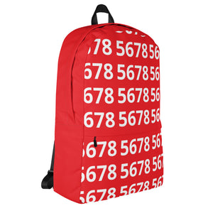 5678 Red Backpack