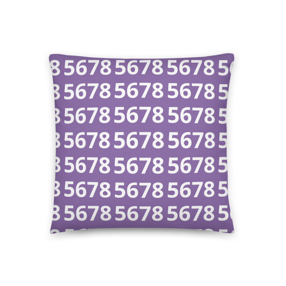 5678 Purple Pillow