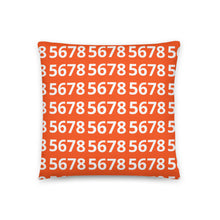 Load image into Gallery viewer, 5678 Orange Pillow