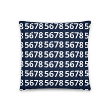 Load image into Gallery viewer, 5678 Navy Basic Pillow