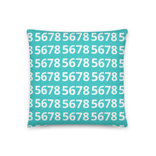 Load image into Gallery viewer, 5678 Turquoise Basic Pillow