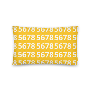 5678 Yellow Pillow