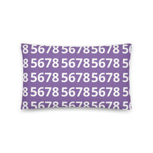 Load image into Gallery viewer, 5678 Purple Pillow