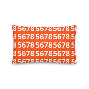 5678 Orange Pillow