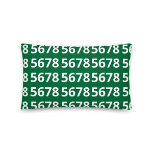 5678 Green Pillow