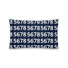 Load image into Gallery viewer, 5678 Navy Basic Pillow