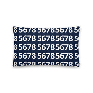 5678 Navy Basic Pillow