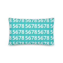 Load image into Gallery viewer, 5678 Turquoise Basic Pillow