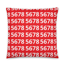 Load image into Gallery viewer, 5678 Red Pillow