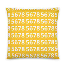 Load image into Gallery viewer, 5678 Yellow Pillow