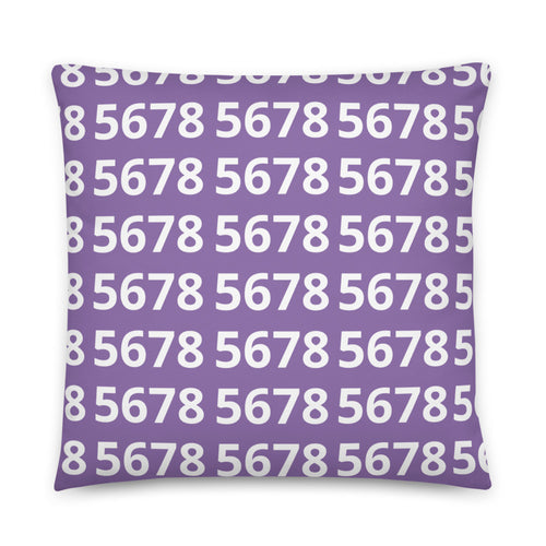5678 Purple Pillow