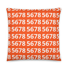 Load image into Gallery viewer, 5678 Orange Pillow