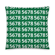 Load image into Gallery viewer, 5678 Green Pillow