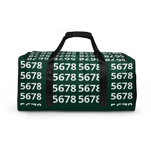 5678 Green Duffel bag