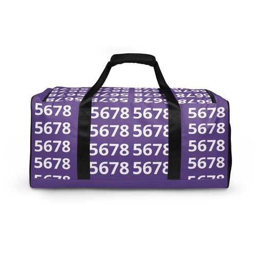 5678 Purple Duffel bag