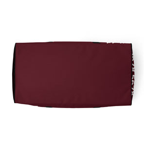 5678 Burgundy Duffel bag