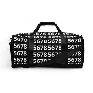 5678 Black Duffel bag