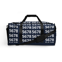 Load image into Gallery viewer, 5678 Navy Duffel bag