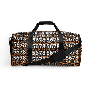 5678 Leopard Duffel bag