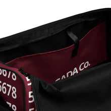 Load image into Gallery viewer, 5678 Burgundy Duffel bag