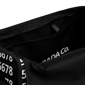 5678 Black Duffel bag