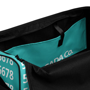 5678 Turquoise Duffel bag