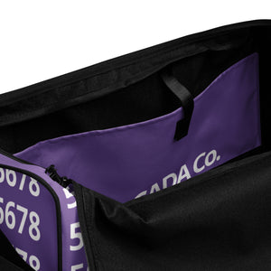 5678 Purple Duffel bag