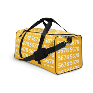 5678 Yellow Duffel bag