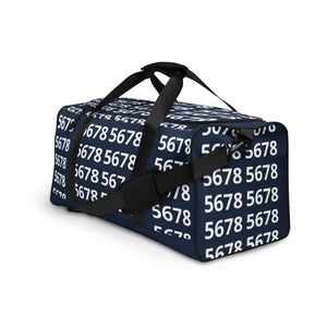 5678 Navy Duffel bag