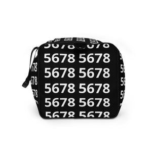 5678 Black Duffel bag