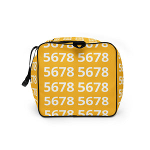 5678 Yellow Duffel bag