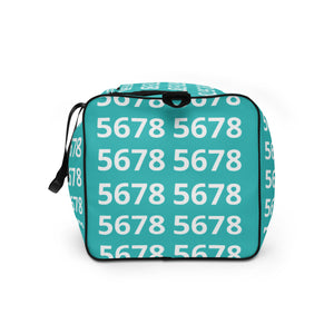 5678 Turquoise Duffel bag