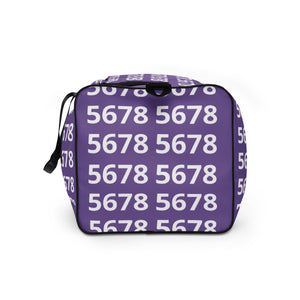 5678 Purple Duffel bag