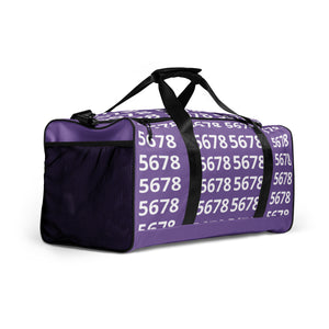 5678 Purple Duffel bag