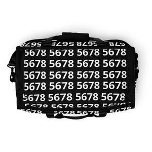 5678 Black Duffel bag