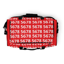 Load image into Gallery viewer, 5678 Red Duffel bag